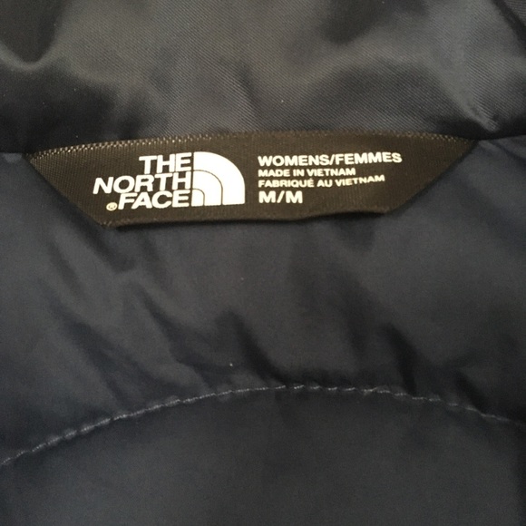 Blue North Face Puffy Vest - Picture 2 of 3